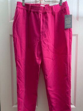 Vibrant Hot Pink Stretchy Pants - On 34th - NWT